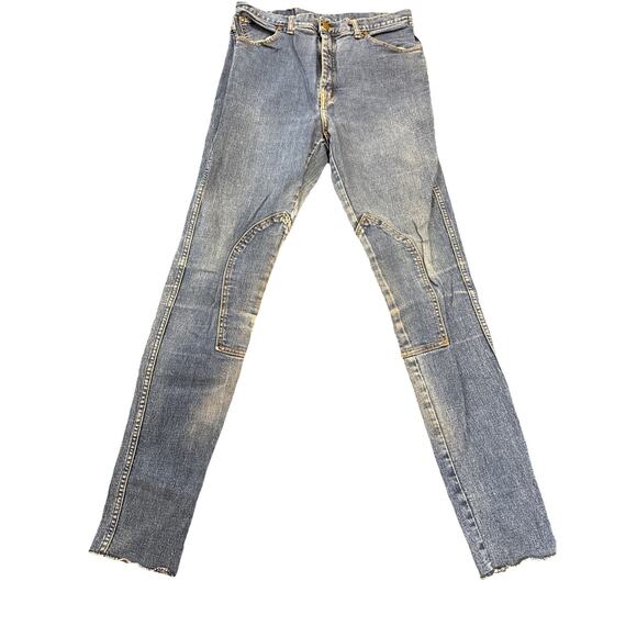 hac tac Denim - Hac Tac-Womens Jodhpurs HT146 (Horse Riding Jeans) Denim-UK size 18(34 waist)